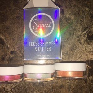 *RARE* BNIB Sigma Beauty MAGIC & MERRIMENT Loose Shimmer & Glitter Set